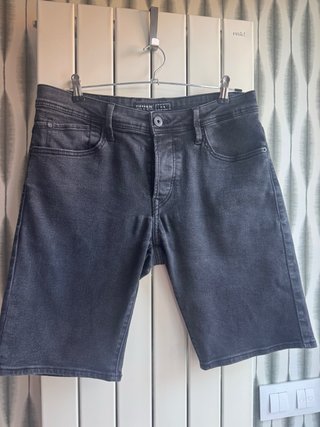 Bermudas vaqueras slim hombre Talla M