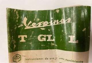 Manual Vespino T GL L