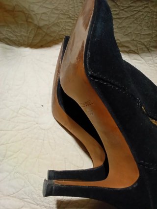 Botines de ante Hugo Boss negros