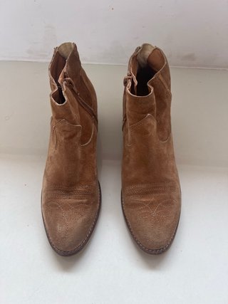 Botines Camel Estilo Cowboy