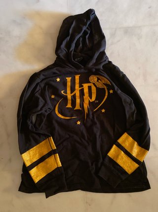 Sudadera Harry Potter Negra y Dorada