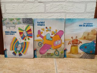 Lote 3 libros de 2 años Edelvives-sirabun