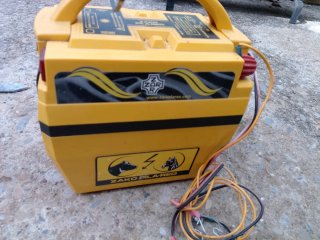 Pastor eléctrico a batería