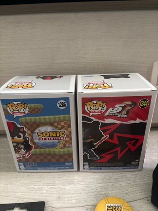 Lote Funko Pop Loki y Shadow SDCC Málaga