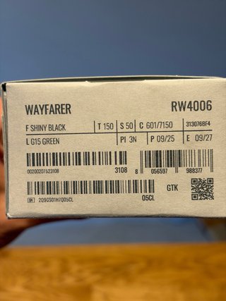 Ray-Ban Meta Wayfarer Gen 1
