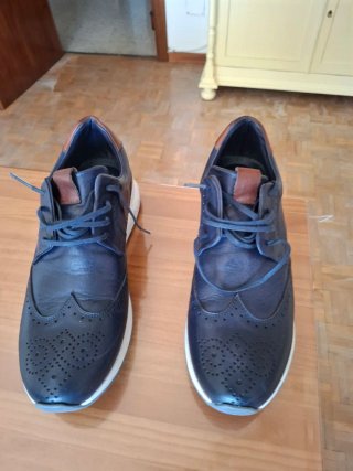 Zapatos de vestir hombre azul marino