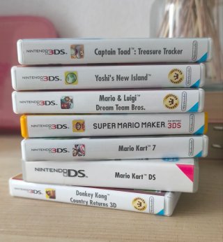 Pack 7 Juegos Nintendo 3DS DS Mario Donkey Kong