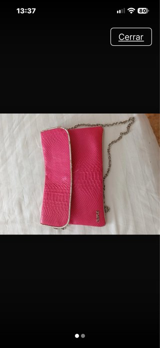 Bolso de mano Cuplé rosa
