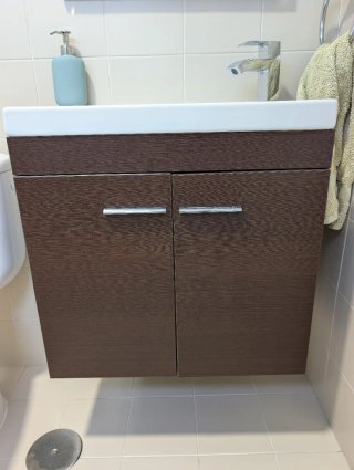 Conjunto Mueble Lavabo y Espejo