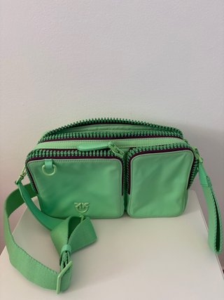 Borsa a tracolla PINKO verde
