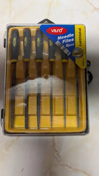 Set limas precisión VARO PROFI 6 piezas