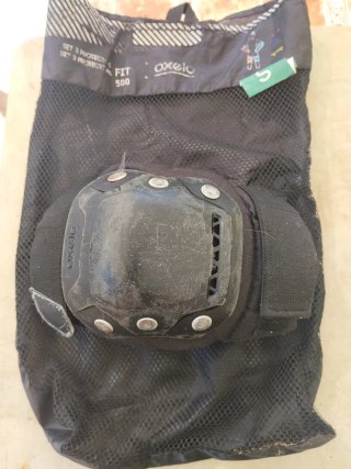 Set de 3 protecciones skate/roller