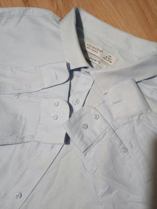 Camisa de vestir azul Primark Talla 3XL
