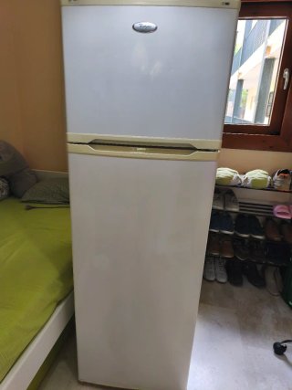 Nevera Whirlpool Blanca