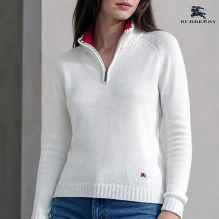 Jersey Cremallera Burberry original talla L
