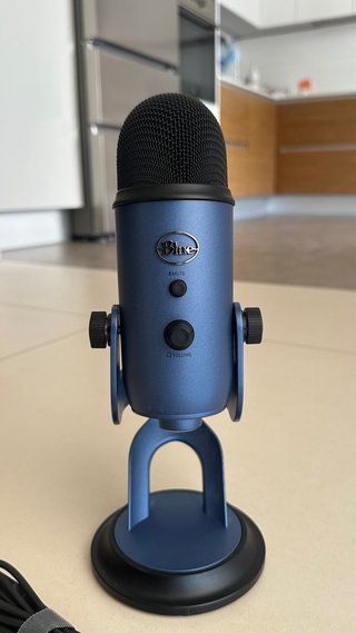 Micrófono USB Blue Yeti Azul