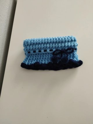 Gorro y cuello dos en uno para niña