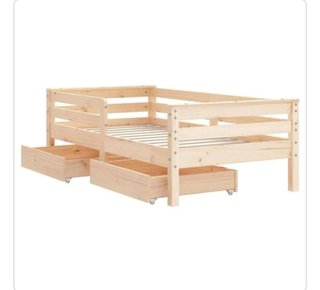 Cama infantil 140x70 con cajones