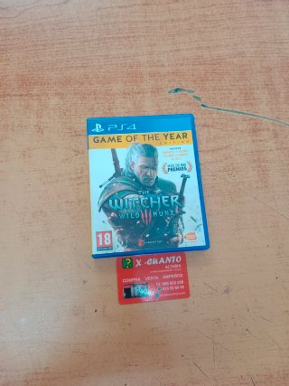 JUEGO PS4 THE WITCHER 3 WILD HUNT GOTY