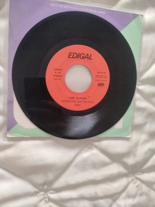 Vinilo 7 Los Suaves - Dame Rock And Roll promo
