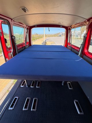 Mueble cama hecho a medida para Transporter T5