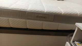 Cama electrica con motor, arcon y colchón.