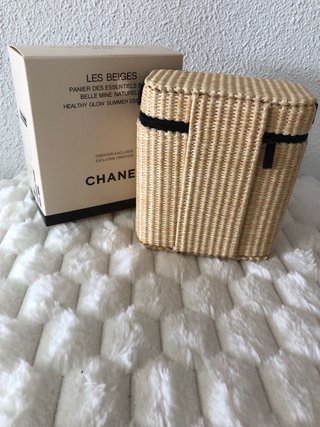 Borsa cosmetica Chanel Les Beiges Cesta Mimbre