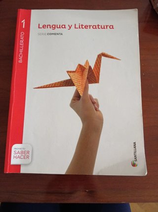 Lengua y literatura, 1 Bachillerato: serie Comenta