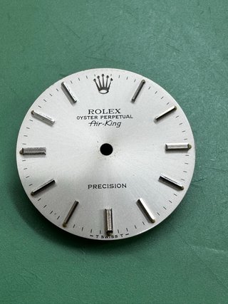 Esfera Rolex Air King Original Plata