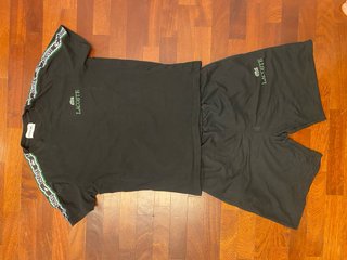 Completo estivo Lacoste nero