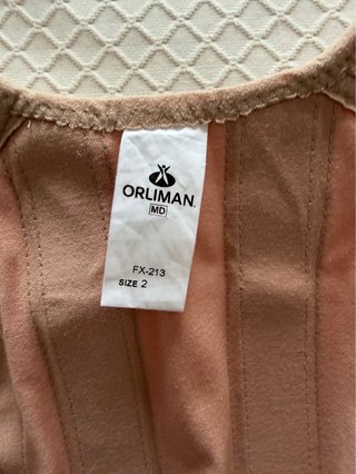 Faja Orliman semirrígida velcro Talla Única
