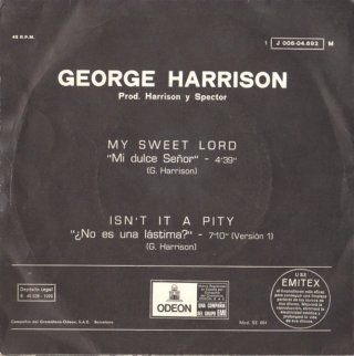 Vinilo George Harrison - My Sweet Lord