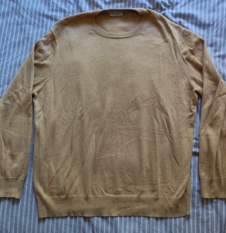 Jersey Emidio Tucci Cuello Redondo Mostaza XXL