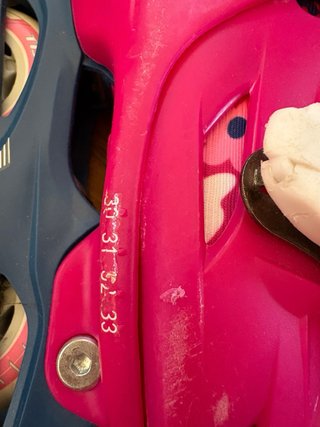 Patines y protectores infantiles rosas