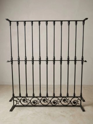 Reja de Ventana de Hierro Forjado