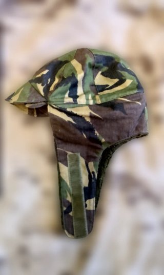 Gorra Militar Térmica Invierno Orejeras Camo T57