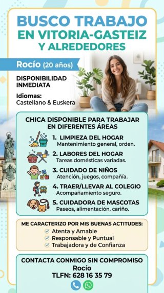 Cuidadora niñera