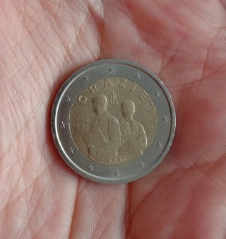 Moneta 2 Euro Commemorativa Italia 2021