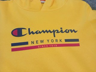 Sudadera Champion Amarilla XL niño o M adulto