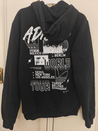 Sudadera Adidas Negra