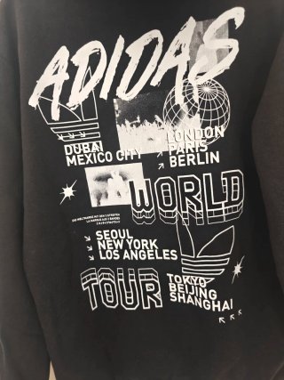 Sudadera Adidas Negra