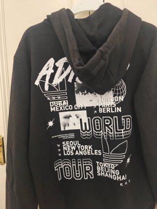 Sudadera Adidas Negra