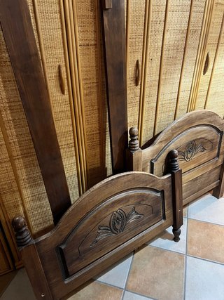 Cabeceros y largueros de madera para cama de 190cm