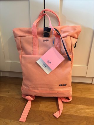 Mochila Milan Enrollable Rosa Urbana