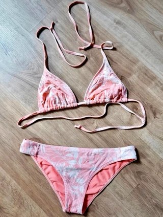 Bikini Roxy Rosa Top M Bottom S