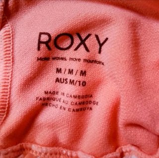 Bikini Roxy Rosa Top M Bottom S