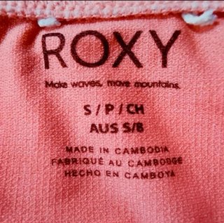 Bikini Roxy Rosa Top M Bottom S