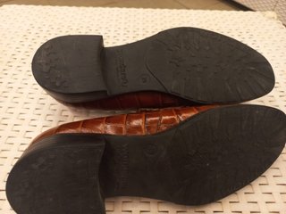 Mocasines Marrones Cuero Wonders Talla 39