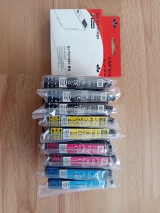 Pack de 9 Cartuchos de Tinta + 1 de regalo - EPSON