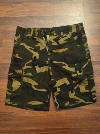 Pantalones Cortos Cargos Militar